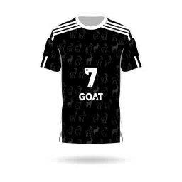 95MILES Cristiano Ronaldo Jersey United Jerseys Number 7 Goat Creative Jersey Unisex image 2