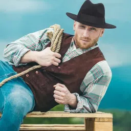 clothera Paper Wool Wide Brim Trilby Felt Jazz Fedora Hats for Women & Men image 3