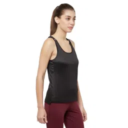 truerevo Women's Reflective Tank Top | Sleeveless, Quick Dry, Breathable, Stretchable Gym Wear for Running, Training, Workout, Fitness | Lightweight Activewear Top for Yoga, Sports & Exercise image 3