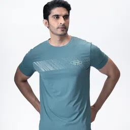 strch Nylon Men's PrimeFit Round Neck T-Shirt | Black image 3