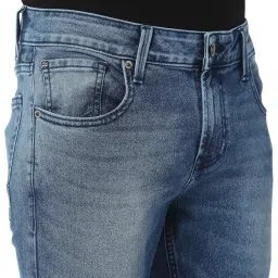 spykar Men's Mid Rise Slim Jeans image 4