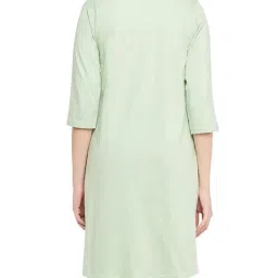 clovia Women Cotton Short Length Nightdress image 3