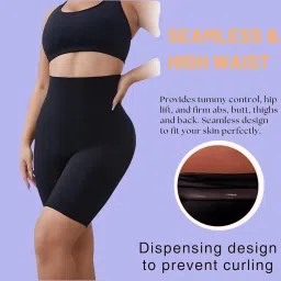 olsic Shapewear for Women Tummy Control Shorts High Waist Panty Mid Thigh Body Shaper Bodysuit Shaping Lady Fat image 5
