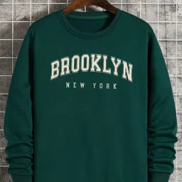 legasus Printed Graphic Sweatshirt Long Sleeves ROUNND Neck for Women's & Men | Unisex Sweatshirt Winter Wear image 2