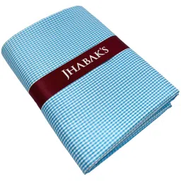 jhabak's Unstitched Polyester Checkered Shirt & Trouser Fabric - 2.25 mtr Shirt Cloth - 1.20 mtr Pant Piece image 2