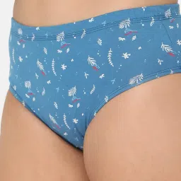 intimacy lingerie Classic Dark Printed Panty for Women Mid Waist, Medium Coverage Hipster|Briefs Panty Set for Women Daily Use with Inner Elastic Pack of 3 image 4