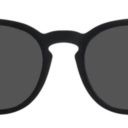 polaroid Sunglasses | Grey Lens | Black Frame | Full Rim Panthos Shape Branded Latest and Stylish Polarized Eyewear | 100% UV Protection | Men Sunglasses| Size Small | 20484671C52M9 image 1