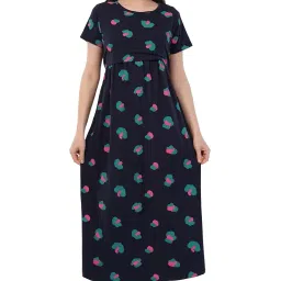 kekabu Women's Ribbon Premium Zipless Maternity & Nursing Dress – Soft, Comfortable, Breastfeeding-Friendly, Stylish Pregnancy Wear image 5