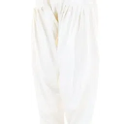 aalit Stitched Cotton Semi-Patiala Salwar for Women – Free Size (Fits Up to XXL) | Comfortable & Stylish Festive Ready image 2