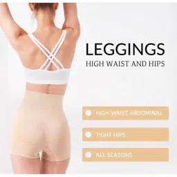 fashionez Women's Tummy Tucker High Waist Shapewear Tummy Control Waist Slimming Panties Shapewear Underwear for Women (Free-Size) (Waist Size Fits : 30 to 38 Inch) image 5