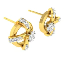 avsar Real Gold Diksha Earring AVE355YB image 1