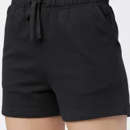 tokyo talkies Women's Regular Fit Sports Shorts | Stretchable Shorts image 4