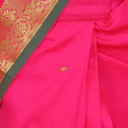 aarika Girls YELLOW Colour Saari image 4