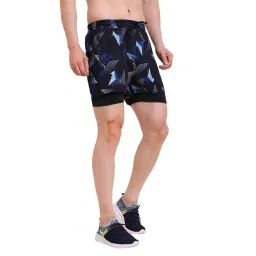 shifter Swimming Beach Shorts 2 in 1 Quick Dry Swim Trunks Costume-Stylish Holiday Wear with Tighty Attached Big Zipper Pockets Swim Suit image 4