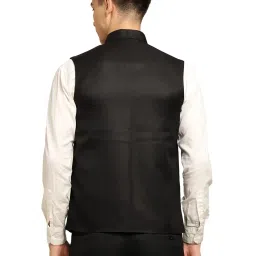 urban kanya Men’s Premium Stylish Sleeveless Regular Fit Waistcoat,Modi Jacket,Nehru Jacket Waistcoat image 3