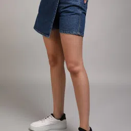 nifty Women's Denim Skorts image 3