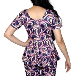 aqua holic Women Swim Frock| Swimming Costume | Swim Suit | Swimwear| Swimming Dress image 2