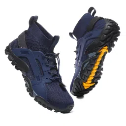 shopora Water Shoes Sneakers Lightweight Hiking Shoes For Outdoor Trekking Casual 40Yard Blue | Men'S Shoes | Athletic image 3