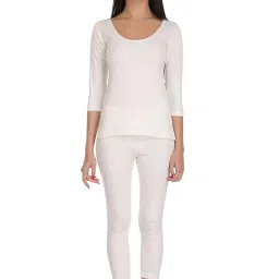 selfcare Women Poly Cotton Thermal Top and Pyjama Set (Pack of 2 Set) image 1