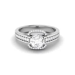avsar jewellery 14k (585) White Gold Ring for Women image 2
