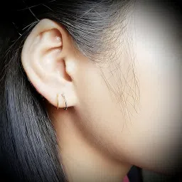 via mazzini Surgical Steel 8mm No Rusting Pack Of 2 Pcs Clip-On Non-Pierced Nose Ring For Women And Girls (NR0115) 2 Pcs image 2