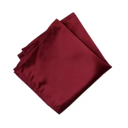 blacksmith Maroon Pocket Square for Men [11 x 11 inches ] image 1