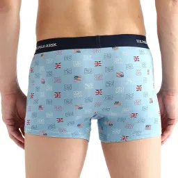 u.s. polo assn. Men's Cotton Blend Classic Printed Trunks image 3