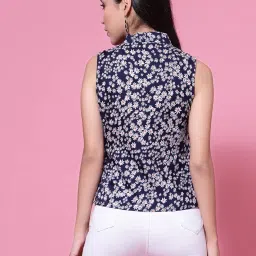 oomph! Women's Floral Relaxed Fit Shirt image 4