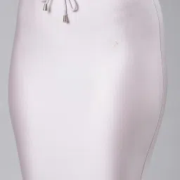 twin birds Solid Coloured Silky Soft Stretchable Nylon Elastane/Shimmer Fabric Saree Shaper/Shapewear/Saree Silhouette for Women image 4