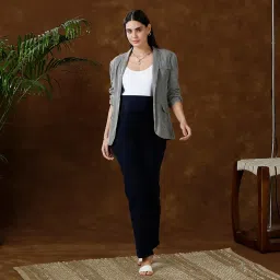 MomToBe Women's Straight Fit Mid Rise Trouser image 1