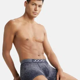 jockey MM05 Men's Microfiber Mesh Elastane Stretch Active Wear Sports Trunk with Stay Dry Technology image 4