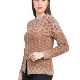 chatanya Womens Full Sleeve Winter wear Cardigan Sweater image 1