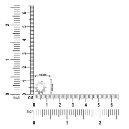 dishis 22K White Gold Bracelet for Men and Women image 2