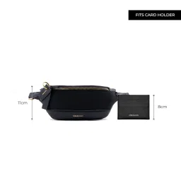 miraggio Ash Fanny Pack (Black) image 2