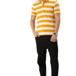peter england Men's Cotton Regular Fit Polo T-Shirt image 4