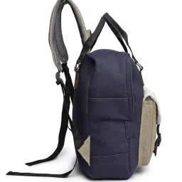 ensac Women’s Red & Grey Utility Backpack | Sleek Design with Multi-Functional Pockets image 4