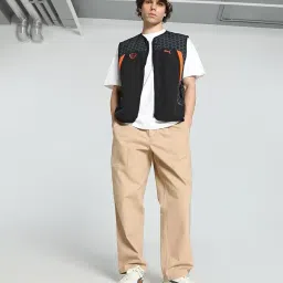 puma Men's A-Line Coat (627541_Black image 4