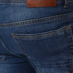 peter england Men's Mid Wash Stretchable Jeans image 3