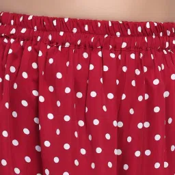 fashion senoraa I Maroon top and Skirt I Poly Crepe top and Skirt I top and Skirt for Women I top and Skirt for Girls I top and Skirt Ladies I Fancy top and Skirt I Latest top and Skirt I image 5
