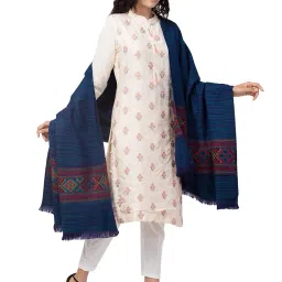 tweedle Woolen Kullu Shawl/Stole for Women, Warm and Soft Winter Wrap for Ladies/Girls (Size – 40 x 80 inch) image 2