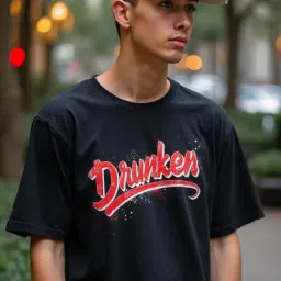 drunken Cap for Men Women Topi Unisex Head Branded Boy's Girl's Caps Adjustable Strap Summer Sports Cricket Gym Dance Cotton Free Size Free Size Cotton Hat Summer Look Snapback image 2