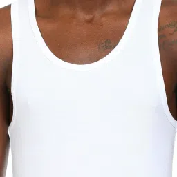 u.s. polo assn. Men's Comfort Regular Fit Cotton I024 Vest - Pack of 2 image 5