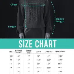 the souled store Trippy Smiles Women and Girls Long Sleeves Turtle Neck Beige Acrylic Oversized Sweaters image 5