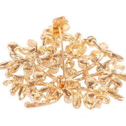 touchstone Indian Bollywood Intricately Designed Beautiful Designer Jewelry Brooch for Women. image 1