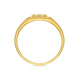 malabar gold & diamonds Malabar Gold and Diamonds Gold Ring for Men|Ring for Birthday, Wedding, Anniversary & Valentine's Day Gift image 2