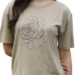 trylo Riza Tencel Lycra Fabric Round Neck Short Sleeves Relaxed Fit Plain T-Shirt and Pyjama Night Suit Set/VNS-1140 image 2