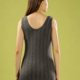 dollar Ultra Thermal Solid Sleeveless Round Neck Women Top & Pyjama Set image 2
