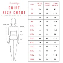 indietoga Women's Plus Size Solid Rayon Longline Casual Shirts (2XL to 7XL) image 1