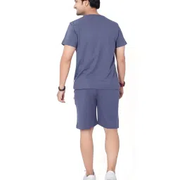 weet Cotton T-Shirt and Shorts Set for Men,Night Wear for Men,Men's Pyjama Set 115 image 3
