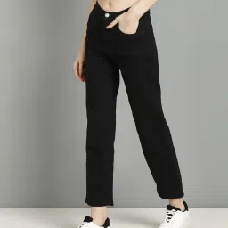 nifty Women's Denim Straight Fit Boyfriend Jeans image 2